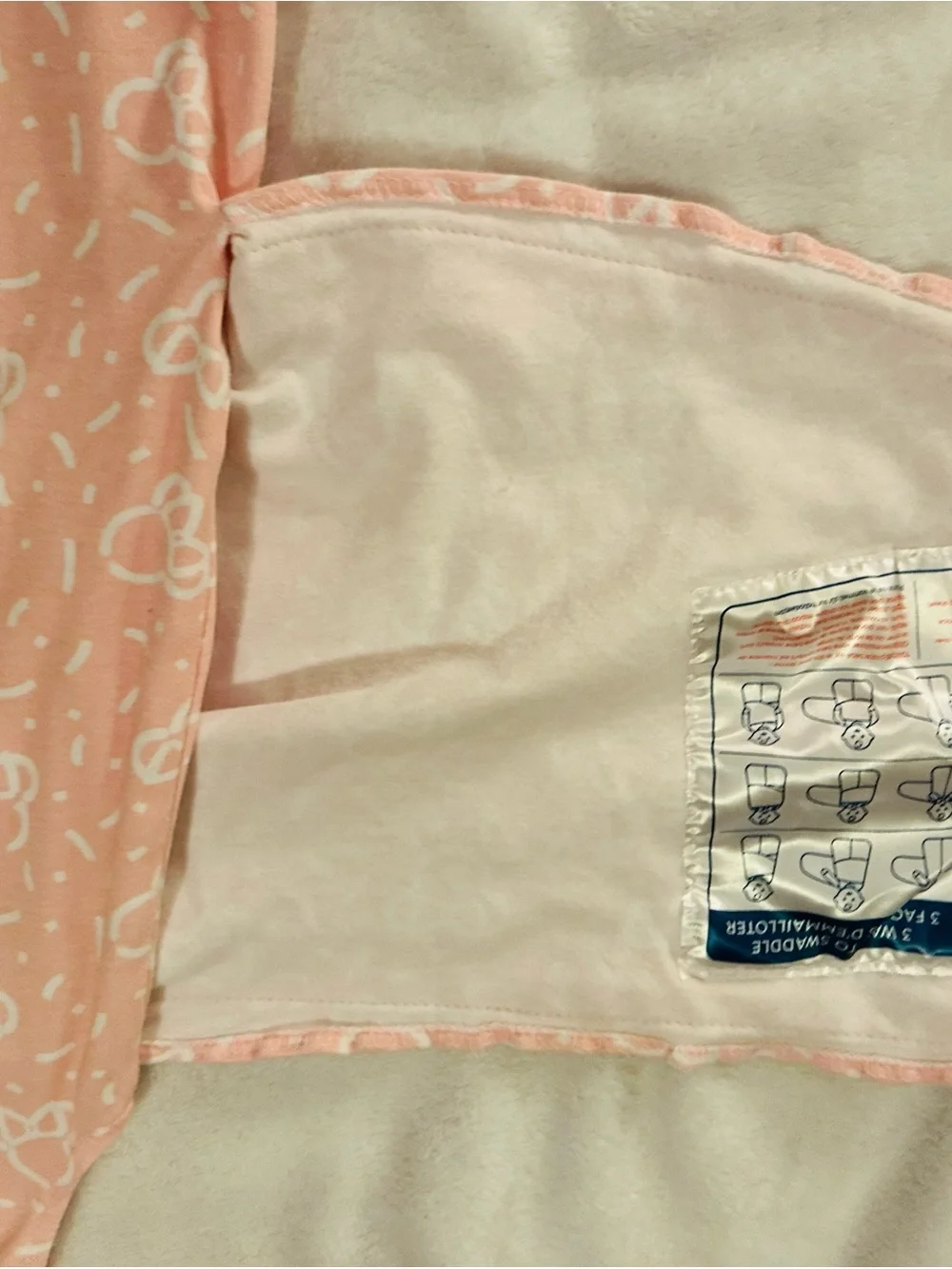 Halo Pink Floral Pattern Sleeveless Zip Sleep Sack